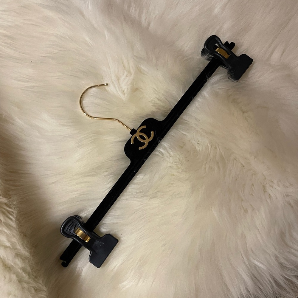 Authentic Chanel Garment Bag + Pant/Skirt Velvet Hanger - Picture 7 of 7